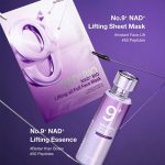 ماسک صورت و گردن ضد چروک نامبوزین Numbuzin مدل Sheet Mask NAD+ BIO Lifting-sil Full Face Mask - Image 5