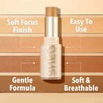 کرم پودر استیکی شیگلم مدل Skin Magnet High Coverage Foundation - Image 3