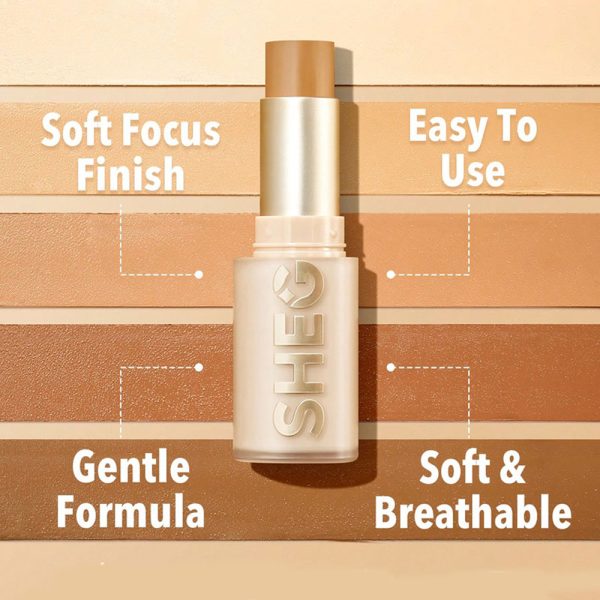کرم پودر استیکی شیگلم مدل Skin Magnet High Coverage Foundation - Image 3