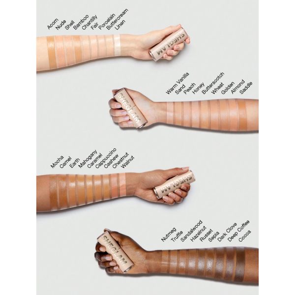 کرم پودر استیکی شیگلم مدل Skin Magnet High Coverage Foundation - Image 5