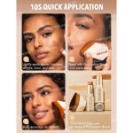 کرم پودر استیکی شیگلم مدل Skin Magnet High Coverage Foundation - Image 6