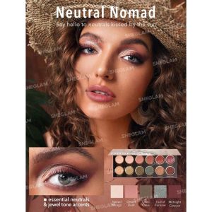 پالت سایه چشم 12 رنگ شیگلم مدل Marrakesh Obsessed