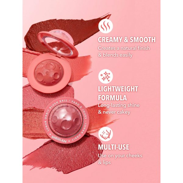 رژ لب و گونه فضایی شیگلم Lunar Orbit Blush Ball - Image 7
