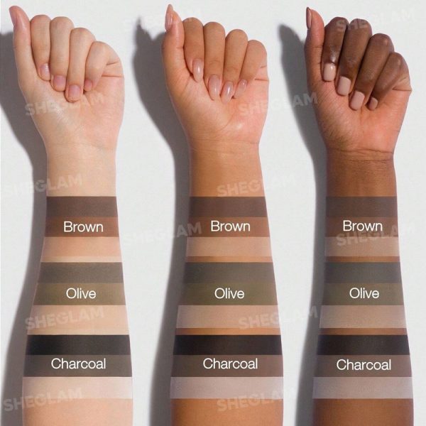 پالت رنگ ابرو فرچه دار Puff Brow Palette شیگلم Sheglam - Image 4