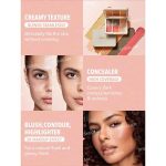 پالت کانتورینگ و هایلایتر و رژگونه All About That Face شیگلم SHEGLAM - Image 6