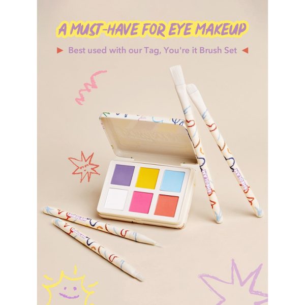 پالت سایه آبرنگی شیگلم SHEGLAM مدل Merry-Go-Round Water-Activated - Image 5