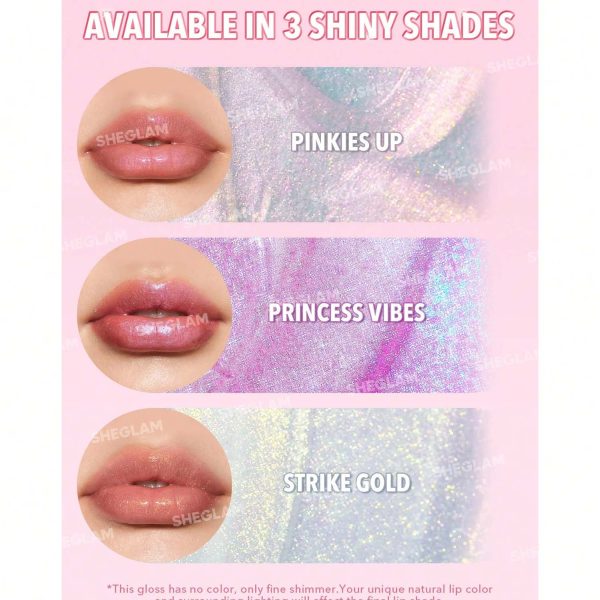 روغن لب شاین دار مرطوب کننده JELLY WOW HYDRATING شیگلم - Image 8