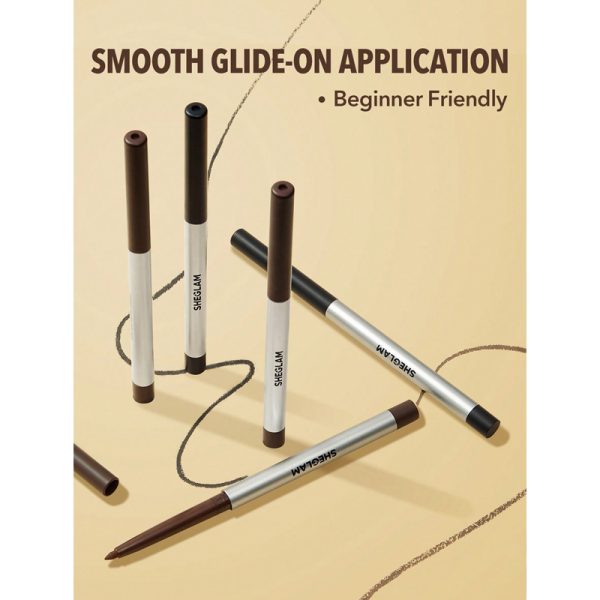 خط چشم کرمی شیگلم مدل On-Line رنگ Black - Image 3