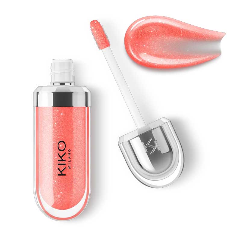 Untitled-1-9-5.jpg لیپ گلاس آبرسان کیکو Kiko Milano مدل 3d hydra lipgloss رنگ 09 Soft Coral - Image 1