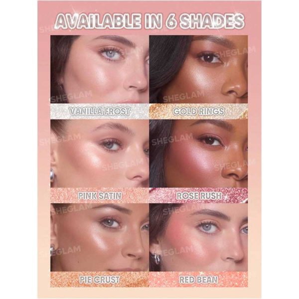هایلایتر استیکی شیگلم Sheglam مدل Buttery Bling Highlight Stick رنگ Pie Crust - Image 5