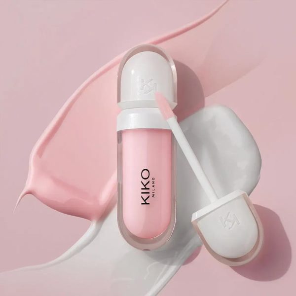 لیپ گلاس مغذی حجم دهنده کیکو Kiko Milano مدل lip volume رنگ Tutu Rose - Image 2