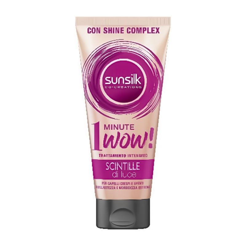 ماسک مو کرمی 1 Minute Wow سانسیلک Sunsilk مدل Scintille Di Luce حجم 180ml