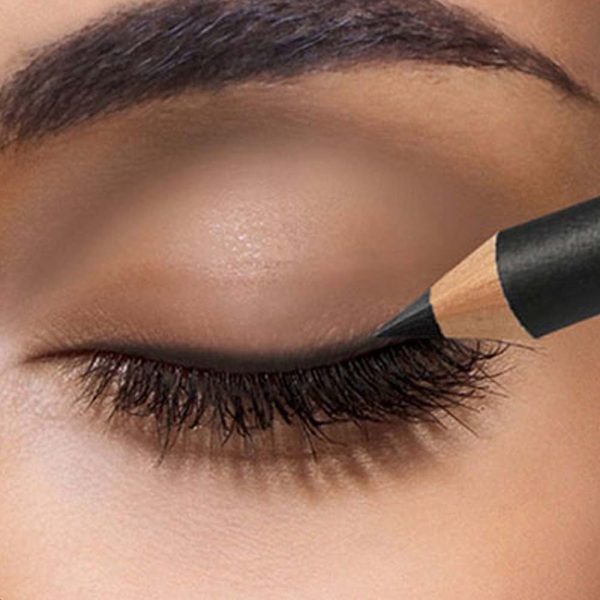 مداد چشم اسموکی SMOKY مشکی گلدن رز GOLDEN ROSE - Image 2