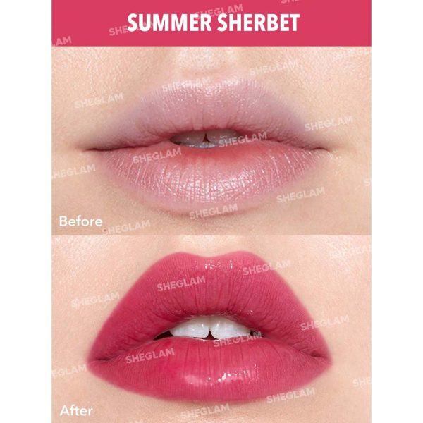 بالم لب رنگی براش دار Glow Addict شیگلم - Image 7