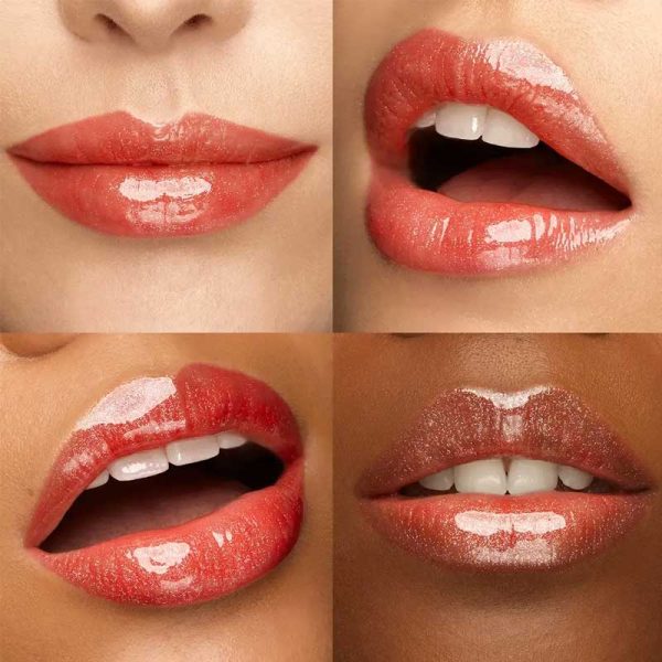 لیپ‌ گلاس آبرسان کیکو Kiko Milano مدل 3d hydra lipgloss رنگ 34 Pearly Blood Orange - Image 2