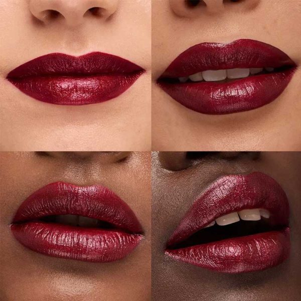 رژ لب متالیک کیکو Kiko MIlano مدل metal liquid lip colour رنگ 06 Bordeaux - Image 3