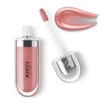 لیپ‌ گلاس آبرسان کیکو Kiko Milano مدل 3d hydra lipgloss رنگ 35 Pearly Warm Mauve