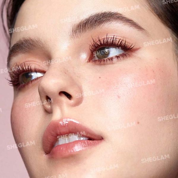 ریمل دو سر بلند کننده و حجم دهنده زرشکی شیگلم مدل Waterproof Burgundy - Image 2