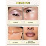 هایلایتر لونر گلو آدم فضایی شیگلم lunar glow رنگ Vanilla Frost - Image 5