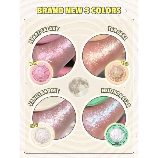 هایلایتر لونر گلو آدم فضایی شیگلم lunar glow رنگ Neutron Star - Image 4