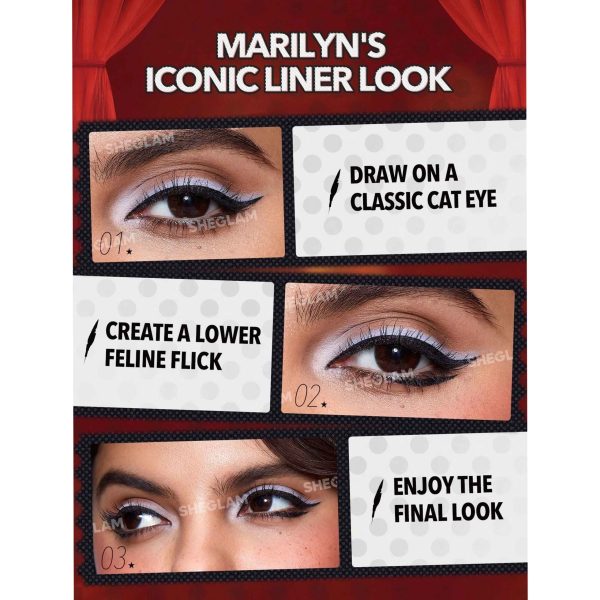 خط چشم MARILYN MONROE شیگلم - Image 3