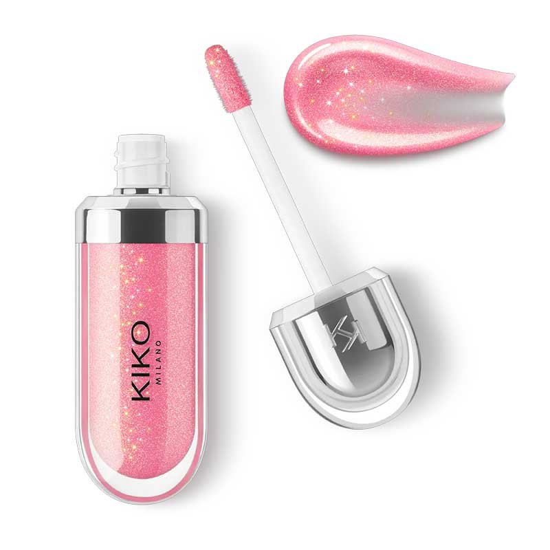 Untitled-7-1.jpg لیپ گلاس آبرسان کیکو Kiko Milano مدل 3d hydra lipgloss رنگ 26 Sparkling Hibiscus Pink - Image 1