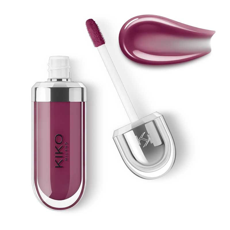 Untitled-9-1.jpg لیپ گلاس آبرسان کیکو Kiko Milano مدل 3d hydra lipgloss رنگ 30 Deep Purple - Image 1