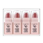 پک 4 عددی رژلب مات مینی گلدن رز Golden rose