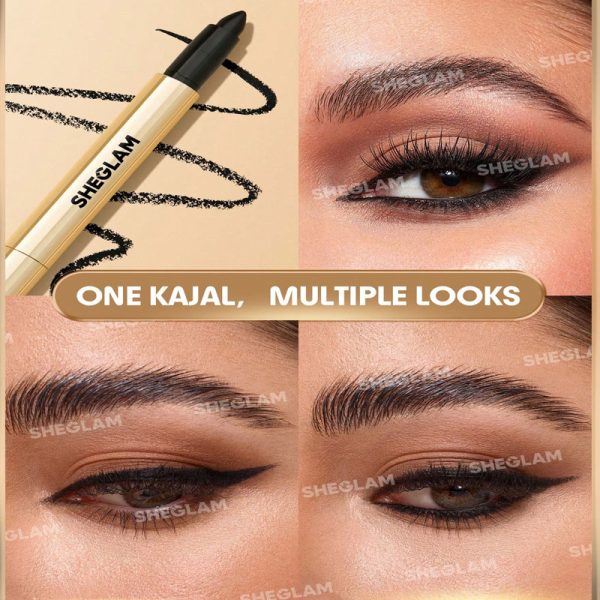 مداد چشم کرمی مشکی شیگلم Bold Moves Kohl - Image 2