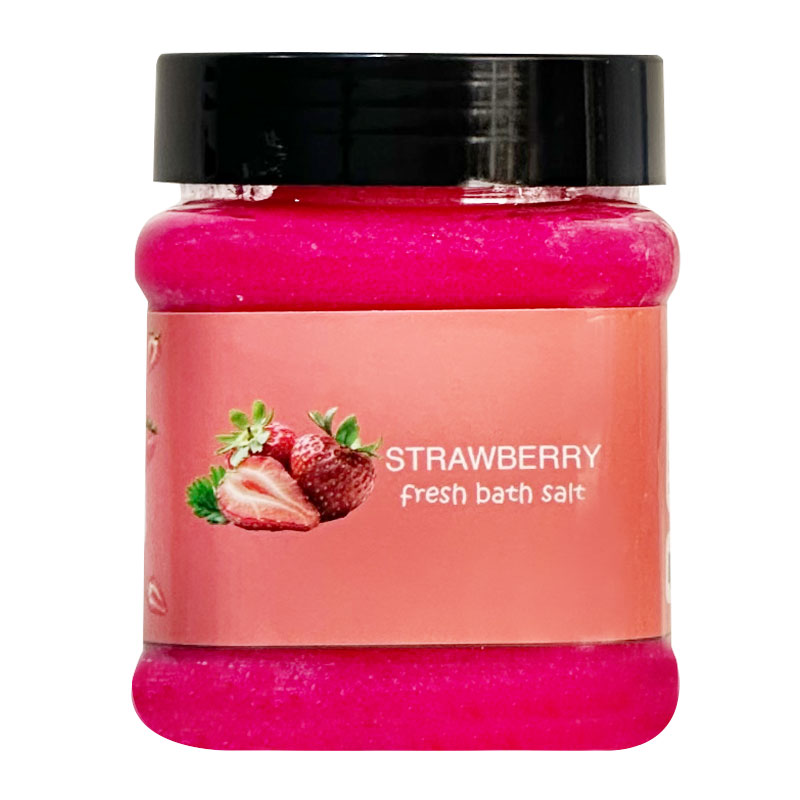 a14-1-2.jpg نمک بدن secret plus سکرت پلاس رایحه توت فرنگی حجم 450ml - Image 1