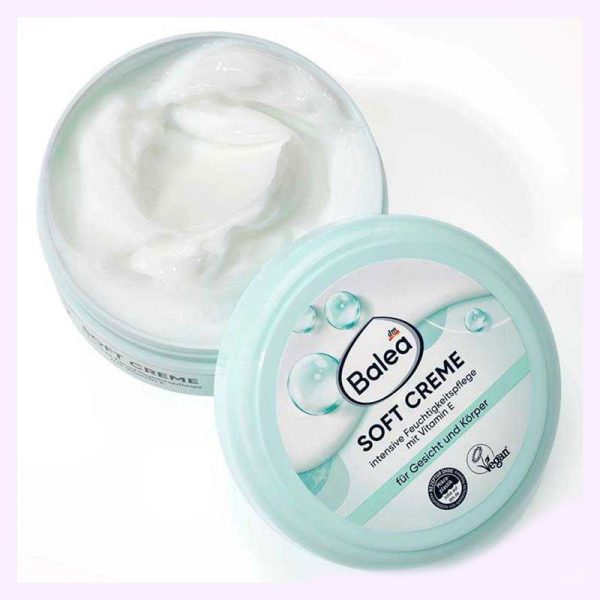 کرم مرطوب کننده صورت و بدن باله آ مدل Soft Cream حجم 250 میل - Image 2