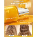 سرم حالت دهنده مو شاین شیگلم 24k Glow حجم 50ml - Image 3
