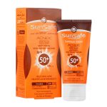 کرم ضد آفتاب Spf50 پلاس فاقد چربی سان سیف Sunsafe حجم 50ml