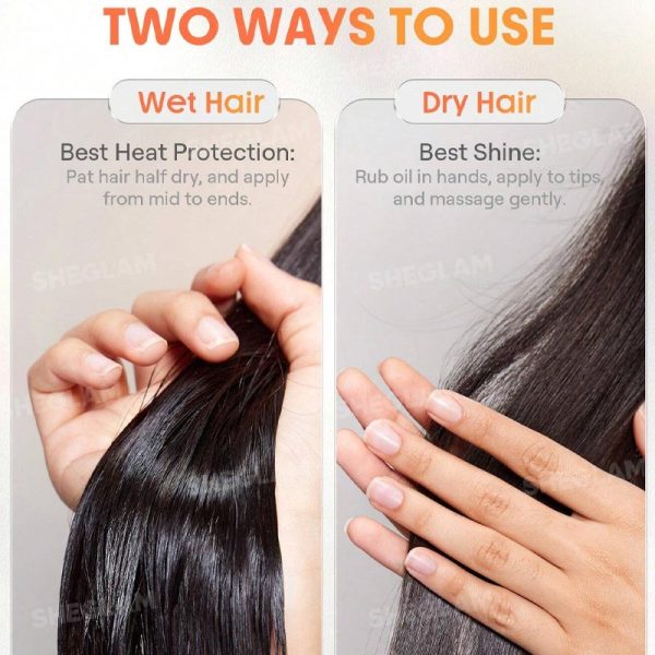 سرم مو محافظت کننده شیگلم مدل HOT STREAK LEAVE-IN PROTECTION SERUM حجم 10ml - Image 4