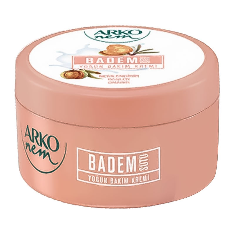 a5e41e03-40ef-417a-8af6-df7420b0cdee-14-1.jpg کرم مرطوب کننده صورت و بدن آرکو ARKO مدل Badem Sütü شیر بادام حجم 250ml - Image 1