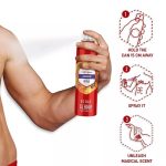 اسپری بدن الد اسپایس amber حجم 140ml - Image 2