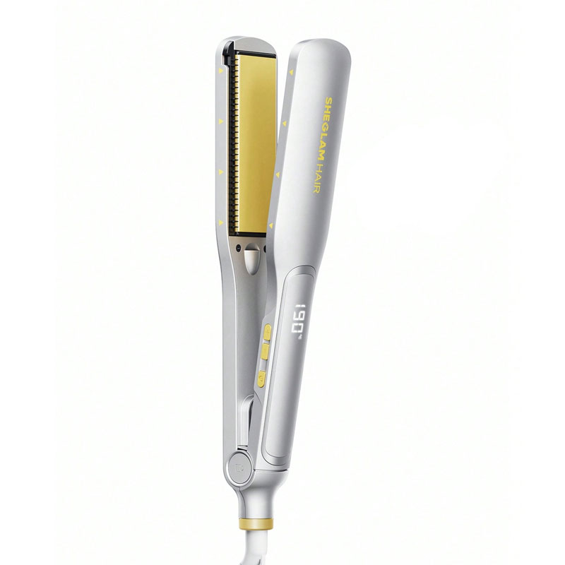 bf193764-2ce4-4d0a-907f-cb2fb3d492be-117.jpg برس حرارتی Sleek Chic Wide Glide Straightener شیگلم Sheglam سایز 1.5/38MM - Image 1