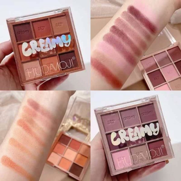 پالت سایه 9 رنگ هدی موجی مدل Creamy - Image 7