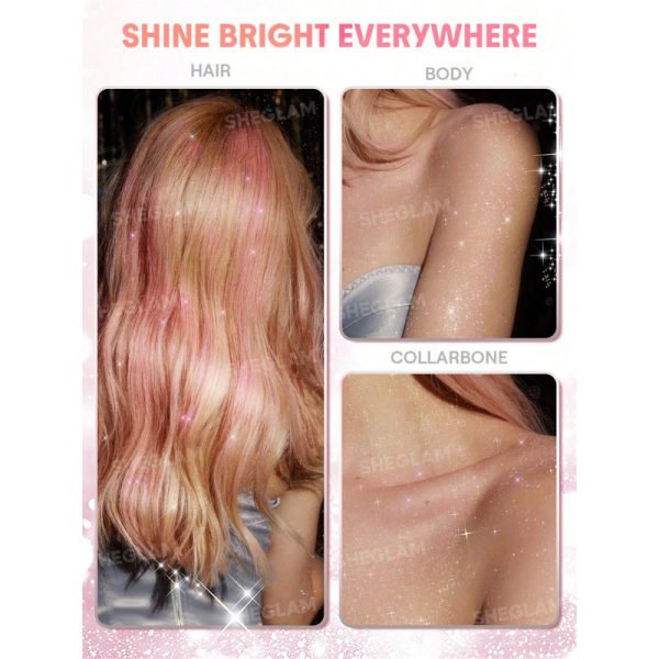 اسپری شاین بدن و مو Disco Twist شیگلم Sheglam - Image 3