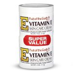 کرم 2 عددی ویتامین e مراقبت از پوست fruit of the earth حجم 113 گرم