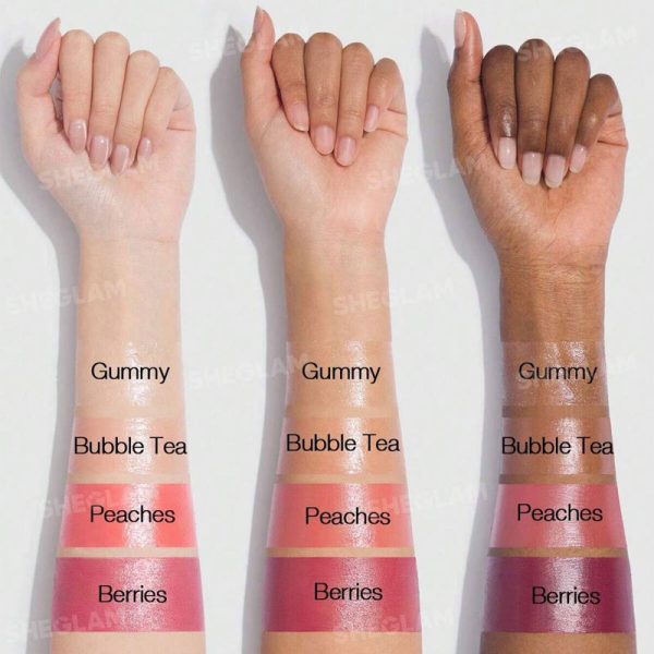 بالم لب رنگی آبرسان شیگلم Sheglam مدل بابل کیس Bubble Kiss - Image 4