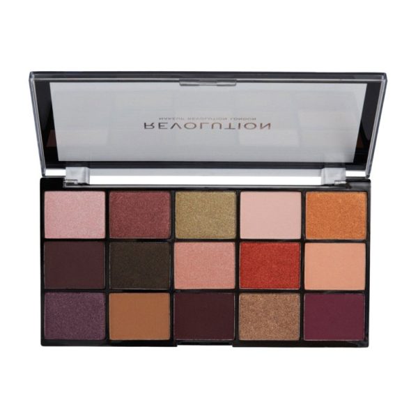 پالت سایه چشم 15 رنگ رولوشن Revolution کالکشن Reloaded رنگ Sweet Dreams - Image 2