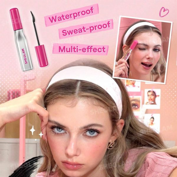 ریمل حجم‌ دهنده و لیفت‌ کننده مژه شیگلم Sheglam مدل Lashlighter Up & Out - Image 2