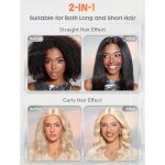 برس حرارتی سه کاره Sleek Chic Insta-Heat Straight Styler شیگلم Sheglam سایز 1/25MM - Image 2