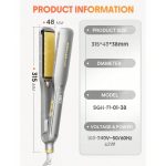 برس حرارتی Sleek Chic Wide Glide Straightener شیگلم Sheglam سایز 1.5/38MM - Image 7