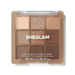 پالت سایه چشم 9 عددی شیگلم Sheglam مدل 9-Pan Eyeshadow Palette - Image 6