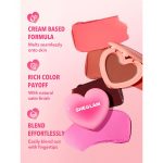 رژگونه قلبی کرمی Playing Cupid شیگلم Sheglam - Image 6
