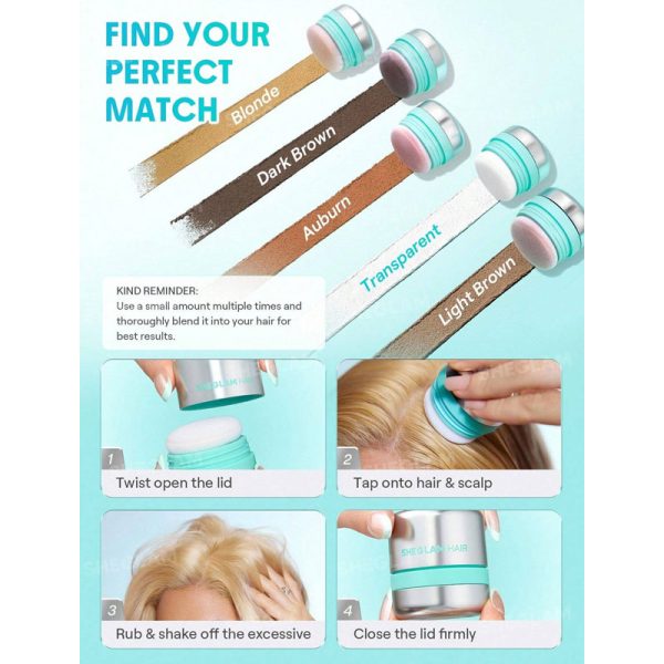 شامپو خشک حجم‌ دهنده مو استیکی Minty Fresh Volumizing Dry شیگلم Sheglam - Image 6