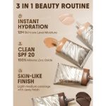 مینی پالت 6 رنگ تست کرم پودر تیوپی Dew & Done Skin Tint With SPF20 شیگلم Sheglam - Image 3
