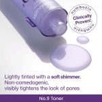 تونر پپتاید PDRN و +NAD شماره No.9 درخشان تقویت کننده و ضد چروک نامبوزین Numbuzin مدل Glow Boosting Toner حجم 150ml - Image 4